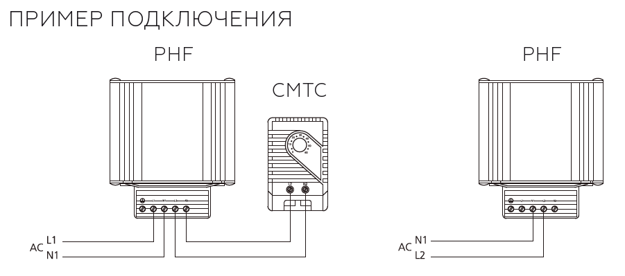 Phf Термисторный тепловентилятор серии PHF - KLR | Клемсан Рус