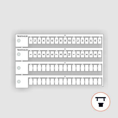 TM 6/10-6.2V (X) - Маркировка клемм